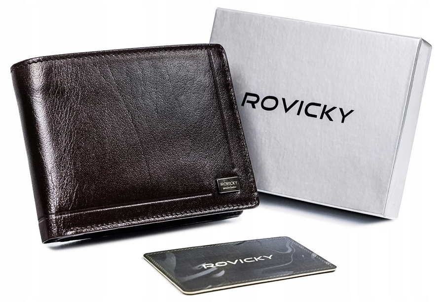 Vyriška odinė piniginė Rovicky RV84