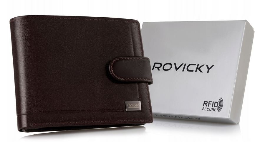 Vyriška odinė piniginė Rovicky RV77
