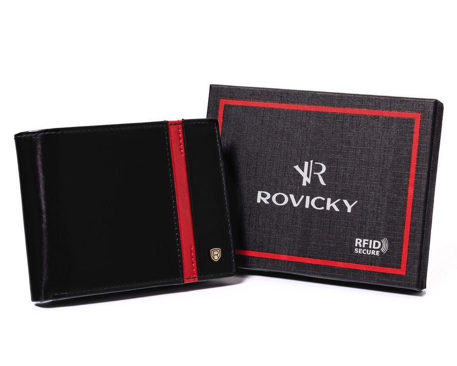 Vyriška odinė piniginė Rovicky RV115