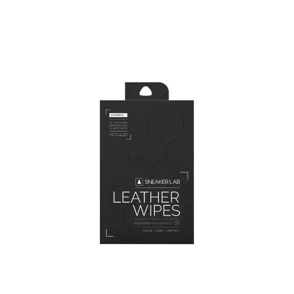 Sneaker Lab Leather Wipes (12vnt.) - Dydis M/L (LWZ_001 Avalynės priežiūra)