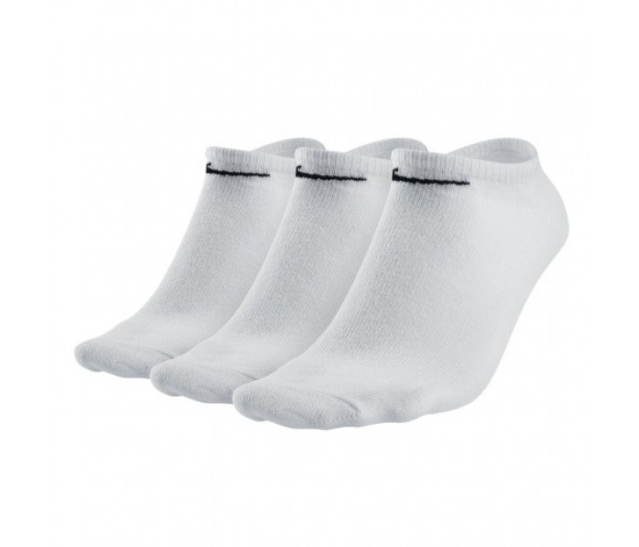 Nike 3PPK Value No Show Kojinės (3 poros) - Dydis 46 (SX2554-101 Kojinės)