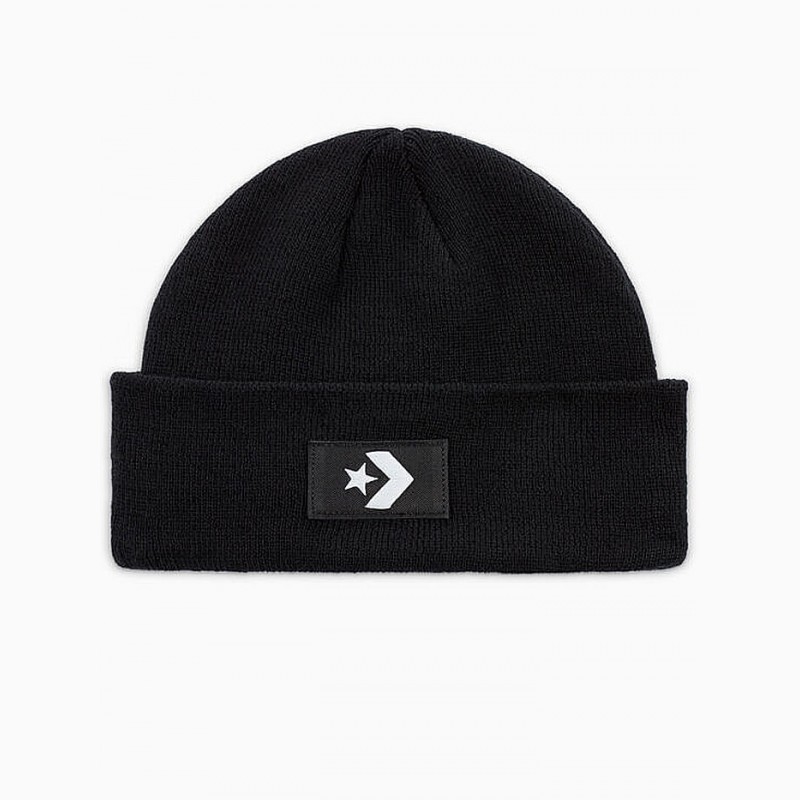 Converse Short Dome Beanie Logo Žieminė Kepurė - Dydis L (10025367-A01 Žieminės kepurės)