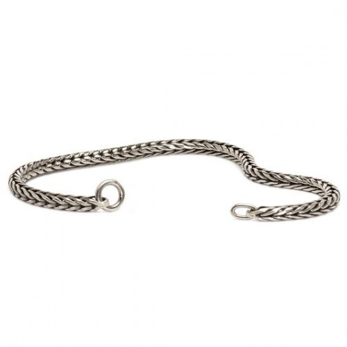 Trollbeads Sidabro Lanksti Apyrankė (be užsegimo), 17cm