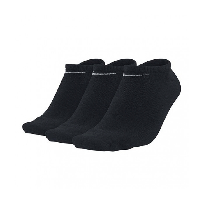 Nike 3PPK Value No Show Kojinės (3 poros) - Dydis M (SX2554-001 Kojinės)