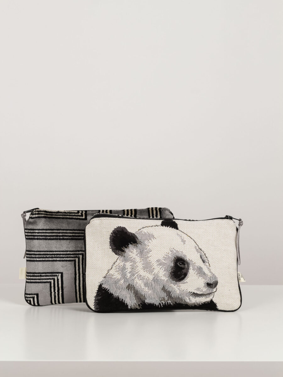 Belgiško gobeleno kosmetinė "Panda"