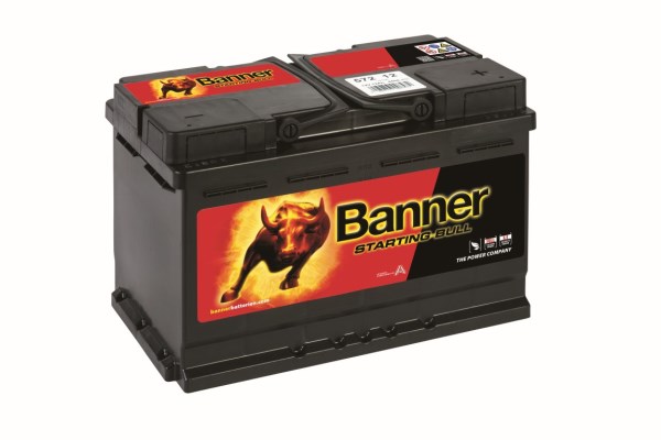 Akumuliatorius Banner 12V 72Ah 650A Power Bull