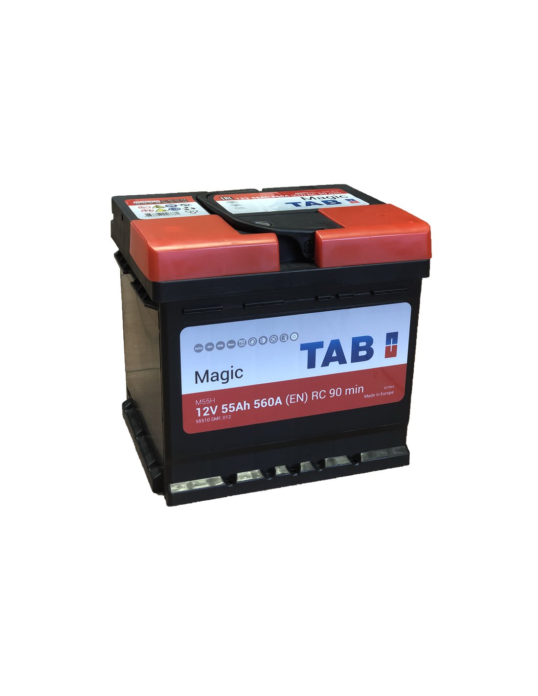 TAB Magic akumuliatorius 12V 55Ah 560A