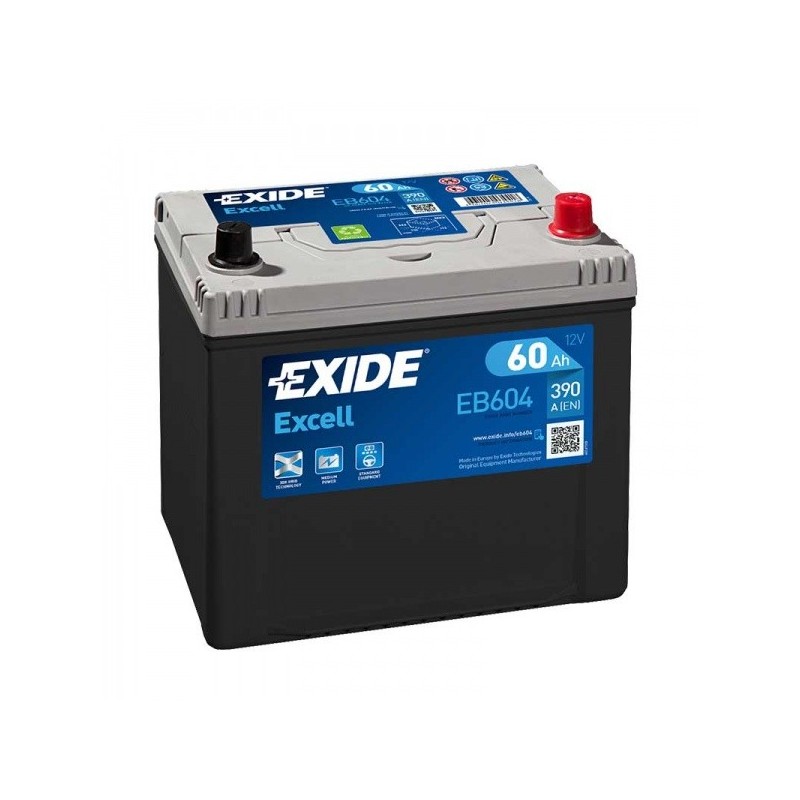 EXIDE 60AH 390A