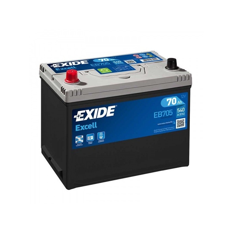 EXIDE 70AH 540A