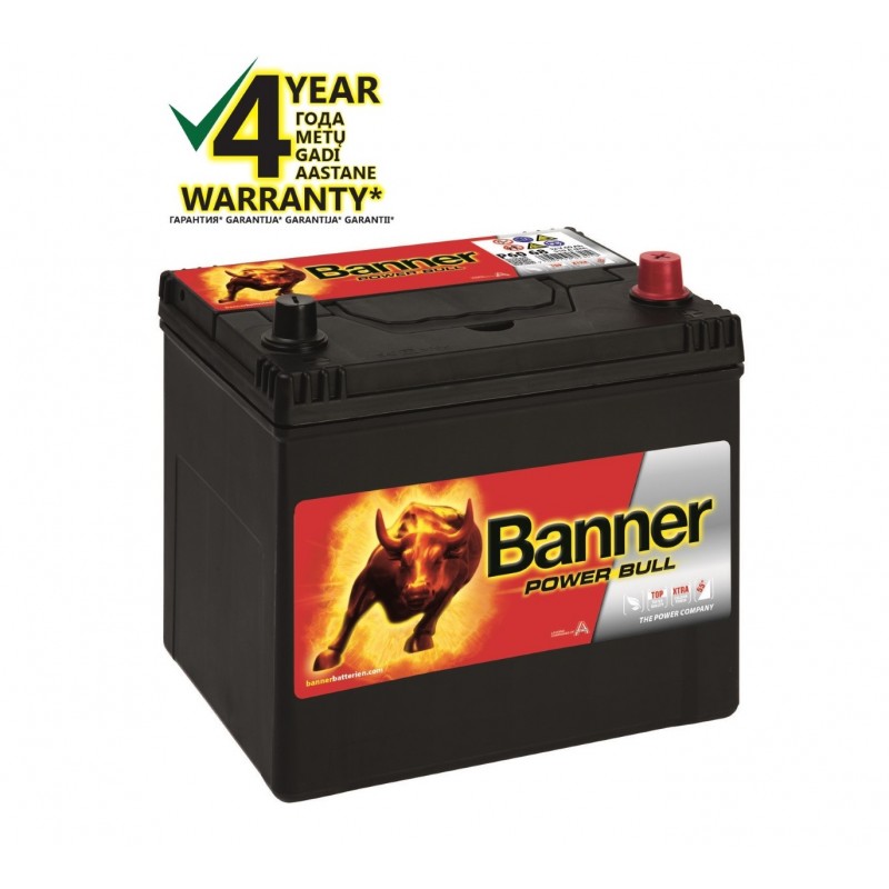 Banner 60 Ah 510A -+ Power