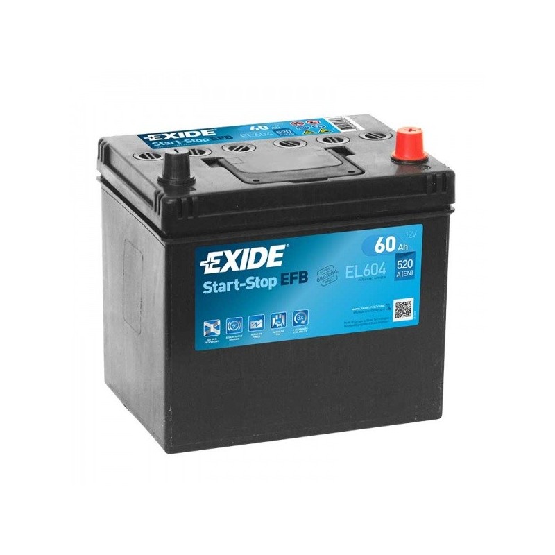 EXIDE 60AH 520A