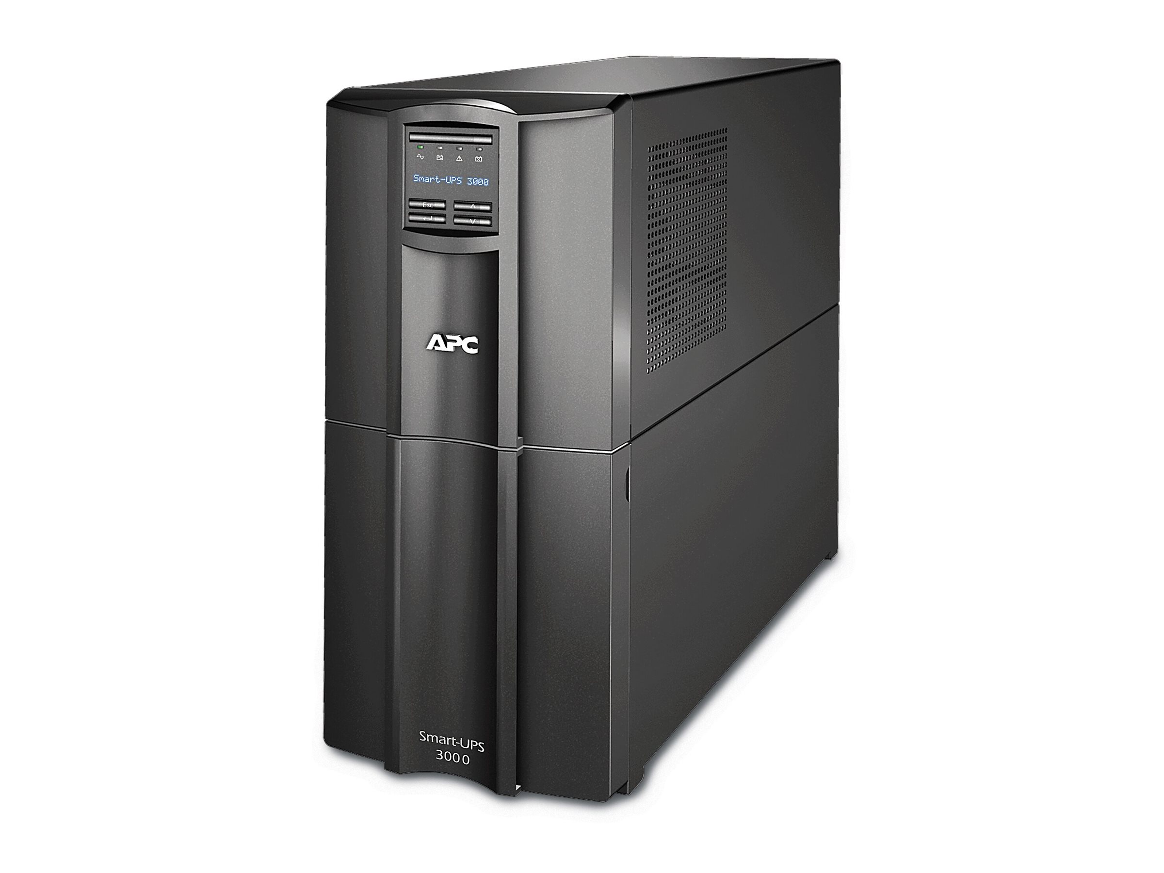 Nepertraukiamo maitinimo šaltinis Schneider Electric SMT3000IC, bokštas, SmartConnect prievadas + SmartSlot, AVR, LCD