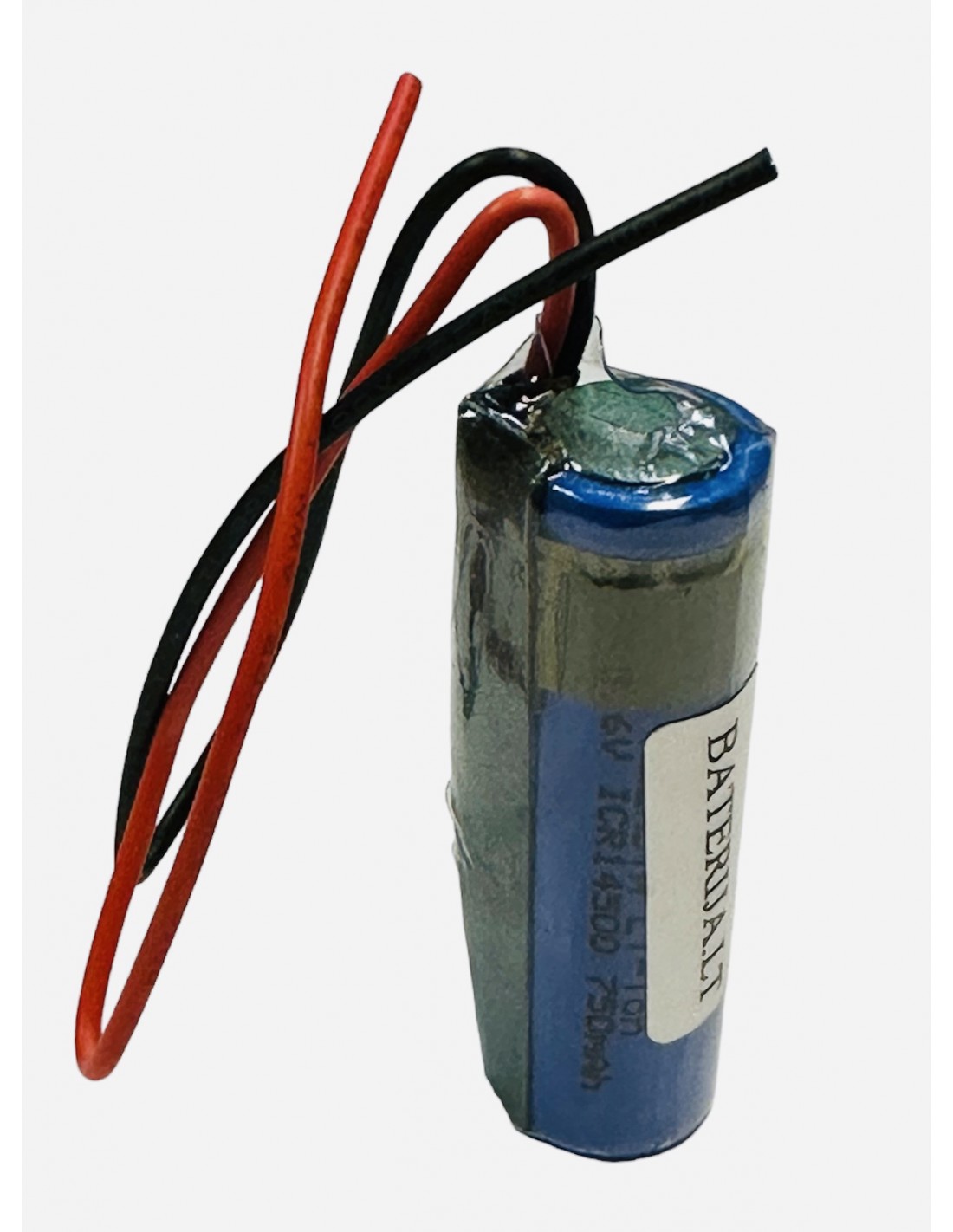 Melasta ličio ICR14500 750mAh 3,6V su PCM ir laidu