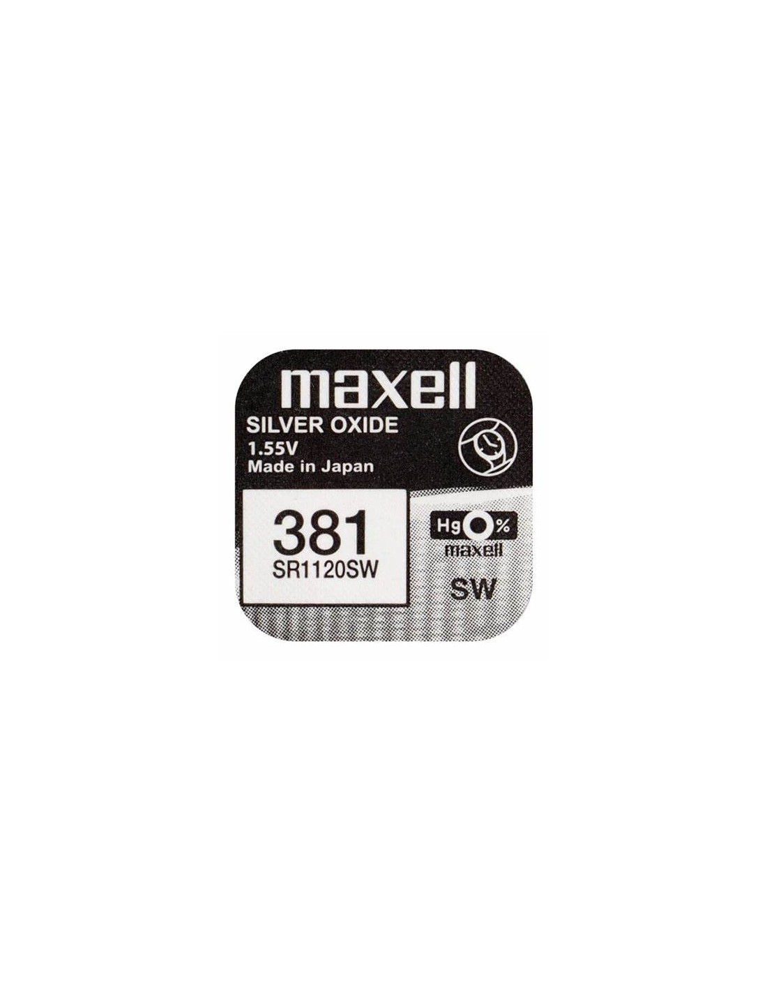 Maxell baterija SR1120W/SW  391/381