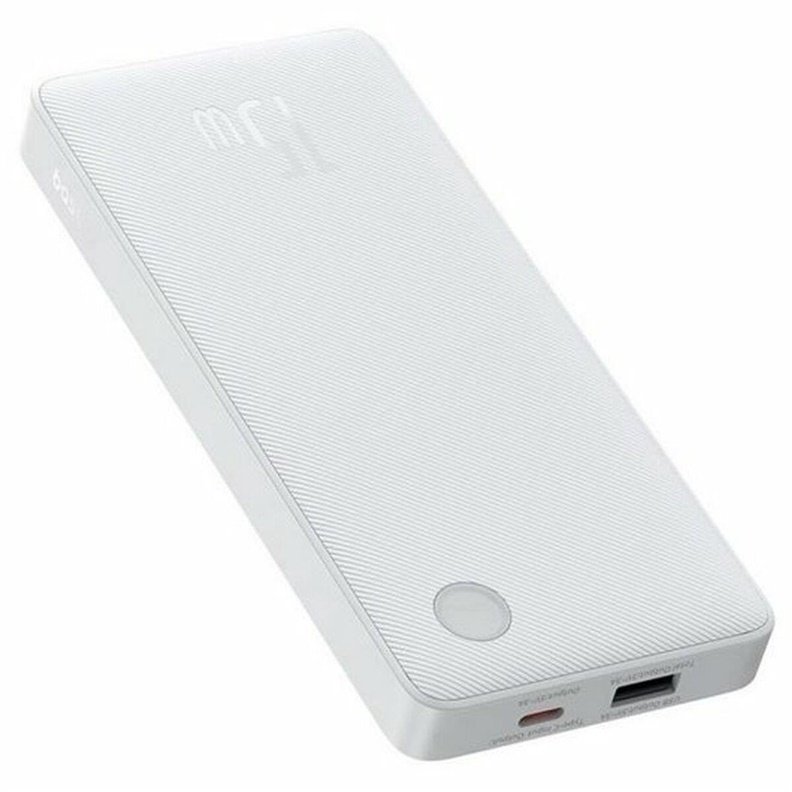 Išorinis akumuliatorius BASEUS Airpow Lite 10000mAh 15W,baltas