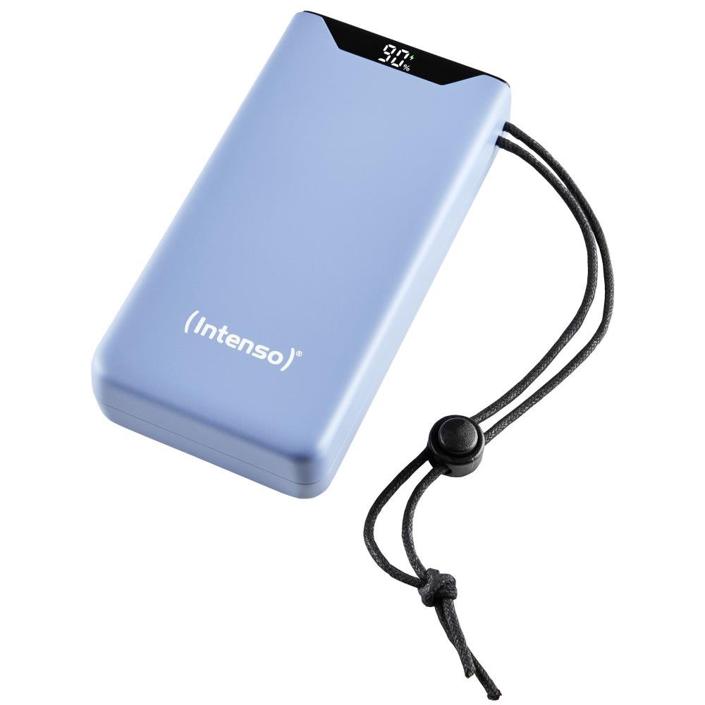 Išorinė baterija USB INTENSO 20000MAH QC3.0/BLUE F20000 7332055