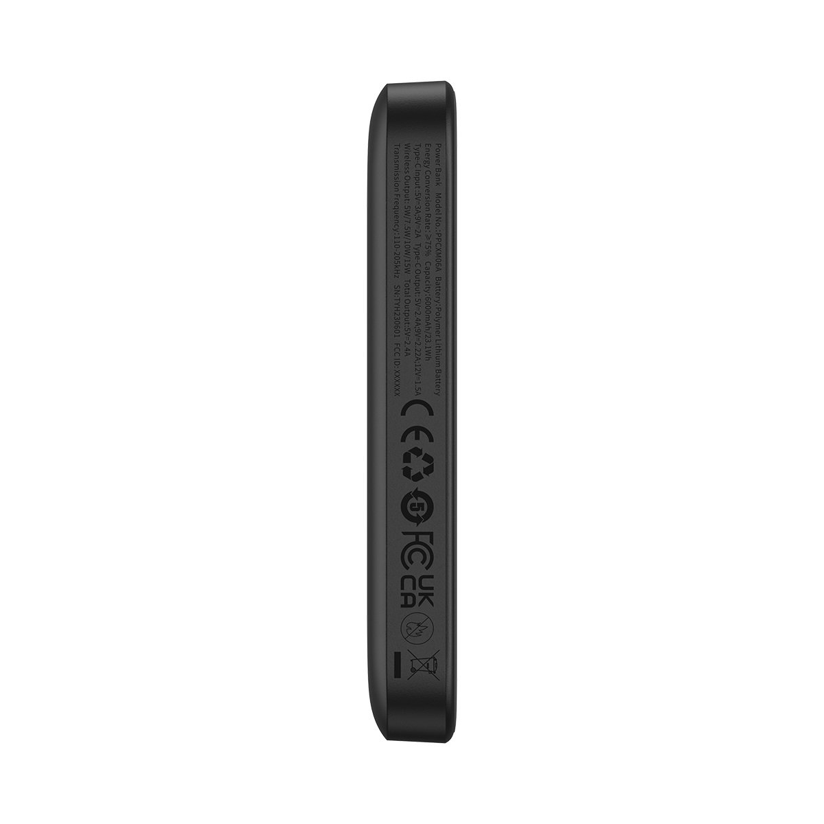 LiPo išorinis akumuliatorius (Powerbank) 6000mAh 20W UBS-C