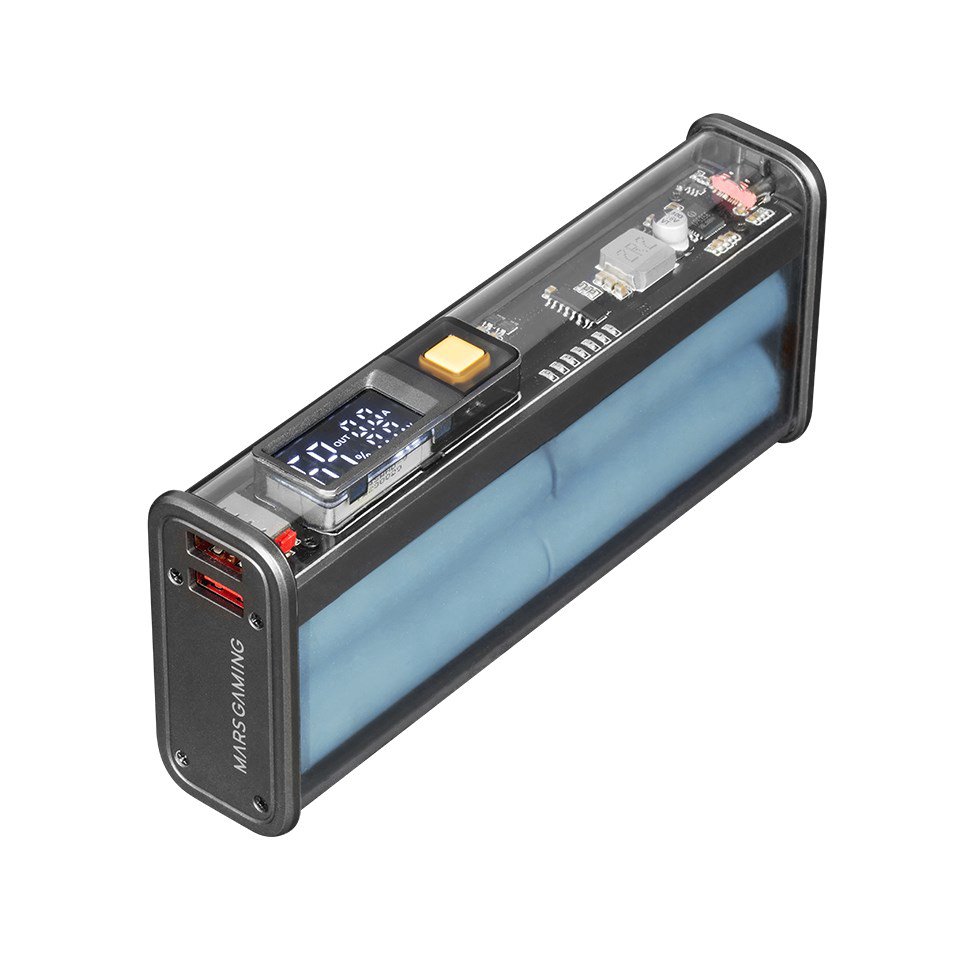 Mars Gaming MPK-20K Ličio-jonų (Li-Ion) 20000 mAh Juoda