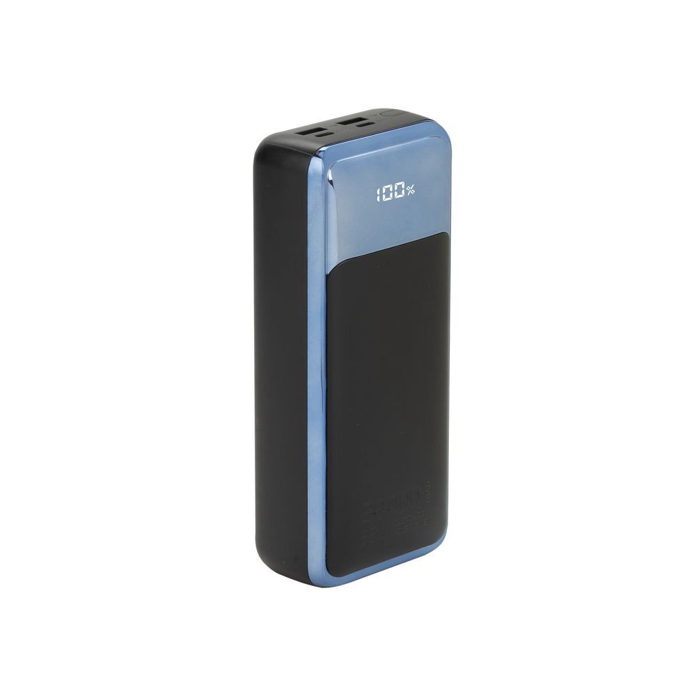 Išorinė baterija RIVACASE VA1080, 30000 mAh QC/PD 65W su LCD, juoda