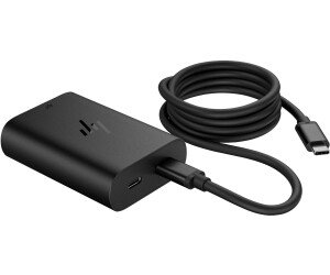 HP 65W USB-C Dual Port (45W+20W) GaN AC Power Adapter Travel Notebook Charger