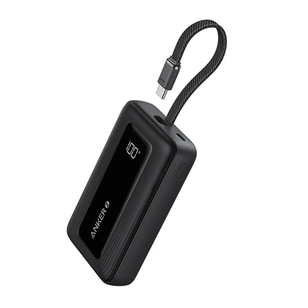 Išorinė baterija Anker  Power Bank with Built-In USB-C Cable  A1689H11  20000 mAh  30W Output