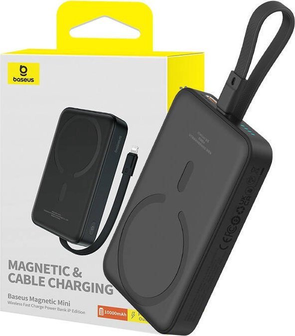 Powerbank Baseus Magnetic Powerbank Baseus Magnetic Mini 10000mAh 20W MagSafe (black)