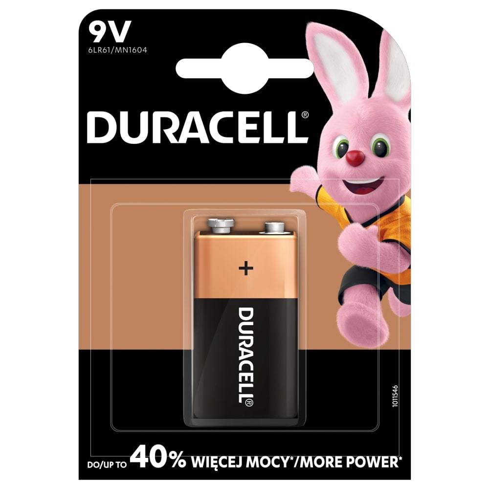Duracell MN 1604 Basic (6LR61) lizdinė plokštelė 1vnt.