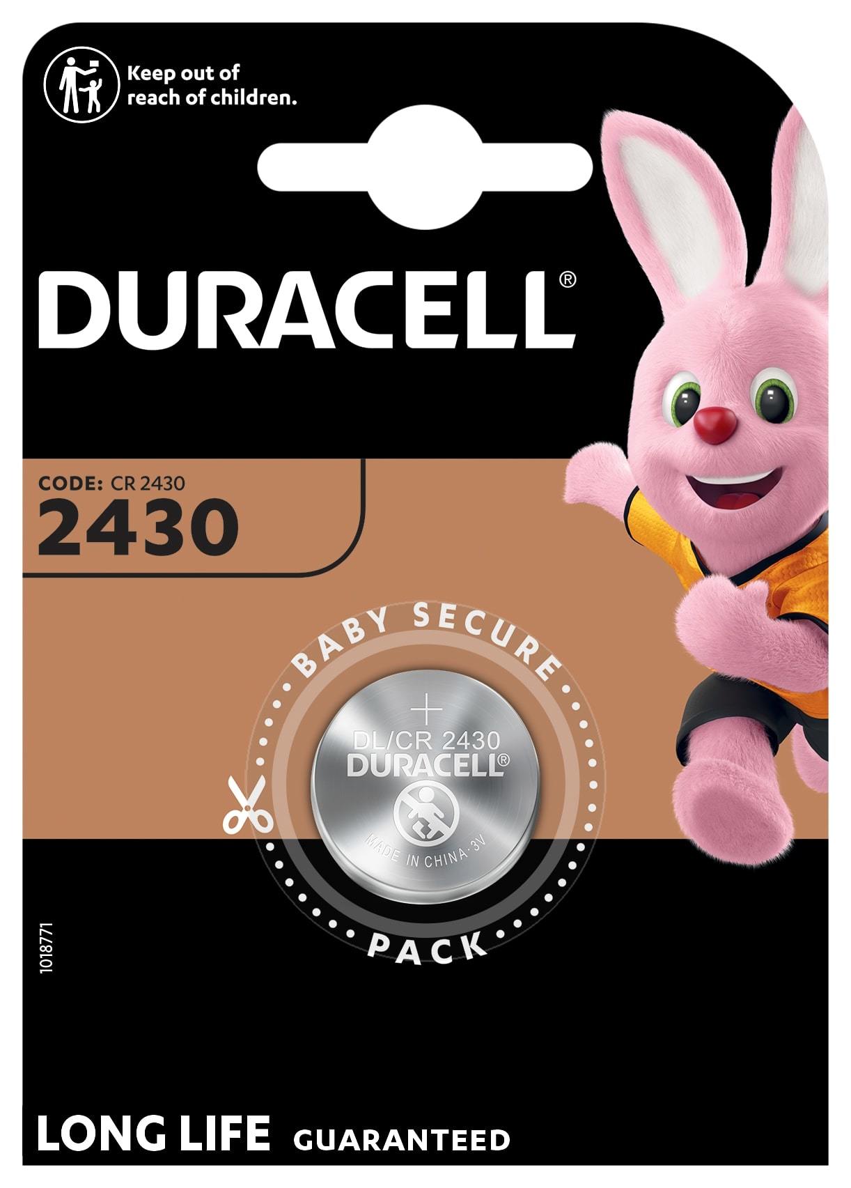 Duracell DL2430 lizdinė plokštelė 1vnt.