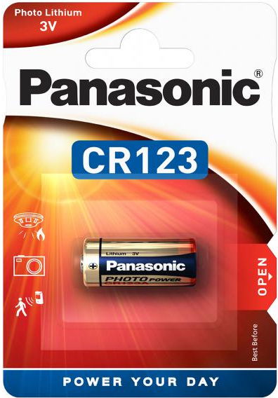 "Panasonic" CR 123 BLISTER PACK 1PSC