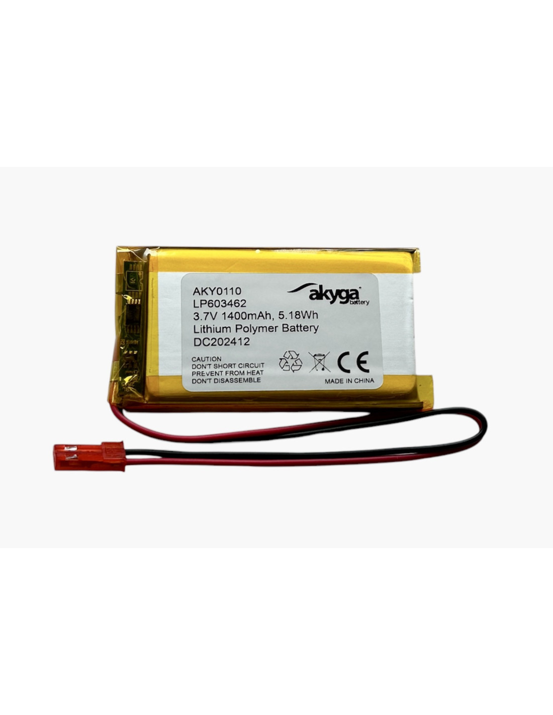 Ličio - polimero (603462) 1400mAh 3,7V