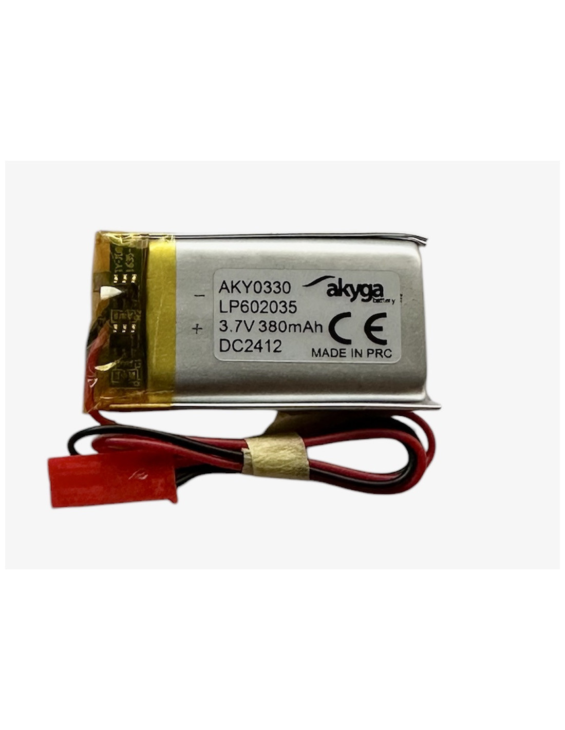 Li-Polimer battery (602035) 380mAh
