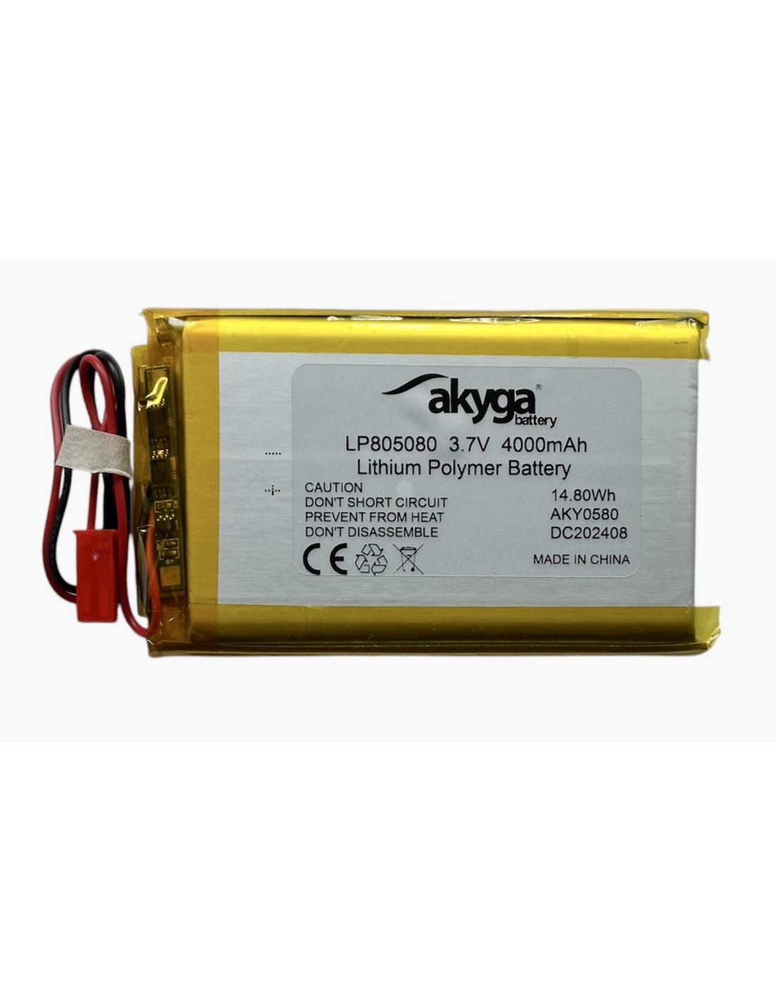 Li-polimer (805080) 4000mAh 3,7V