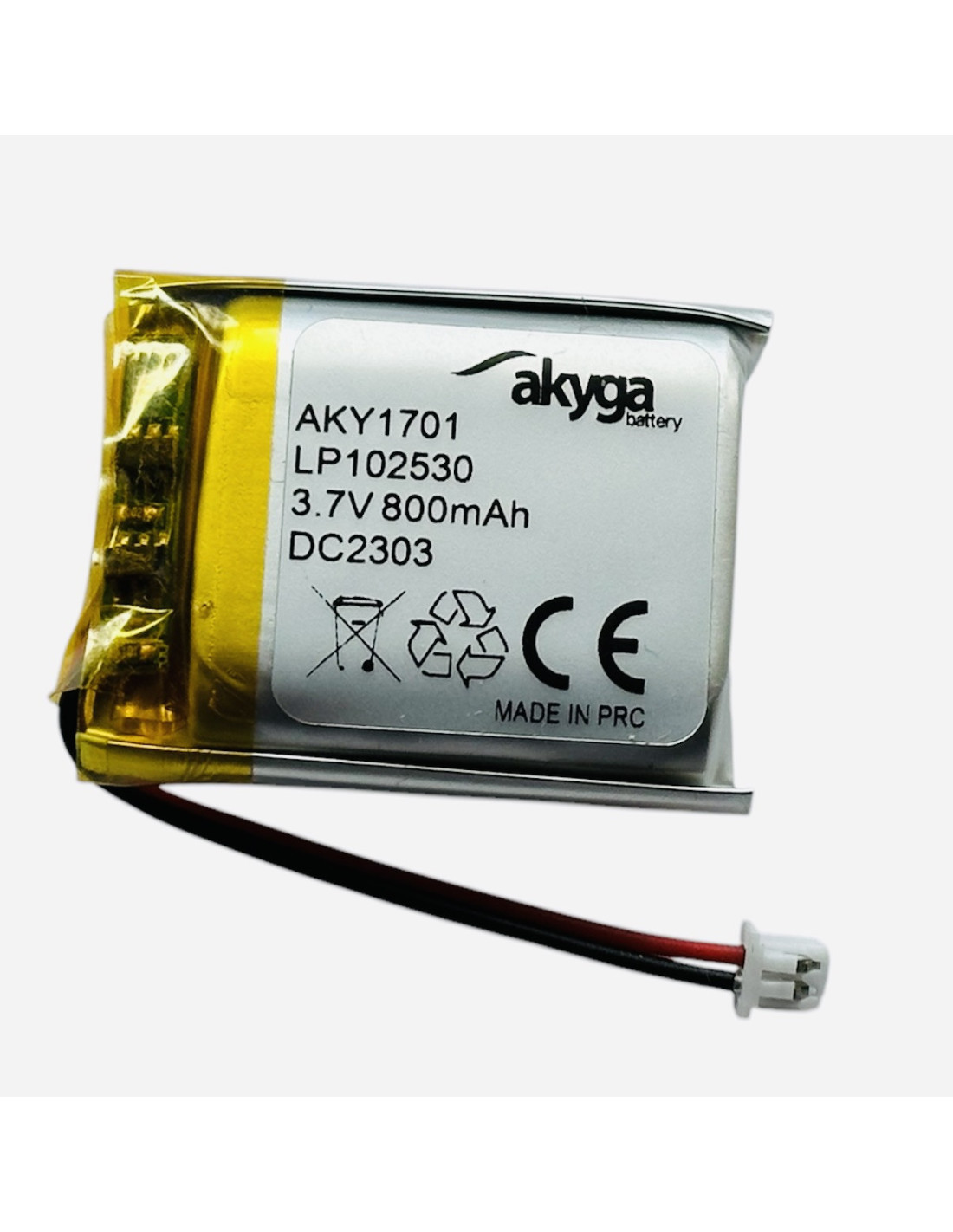 Akyga Li-polimer (102530 ) 800mAh