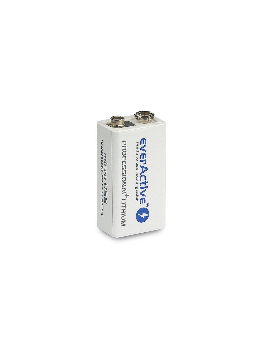 Ličio akumuliatorius 9V 6F22 550mAh / USB-C