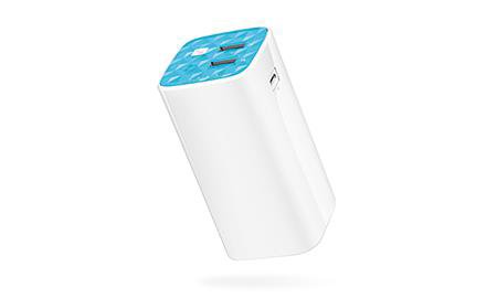 Išorinė baterija TP-LINK 10400mAh Power Bank 2 USB ports 5V/1A 5V/2A