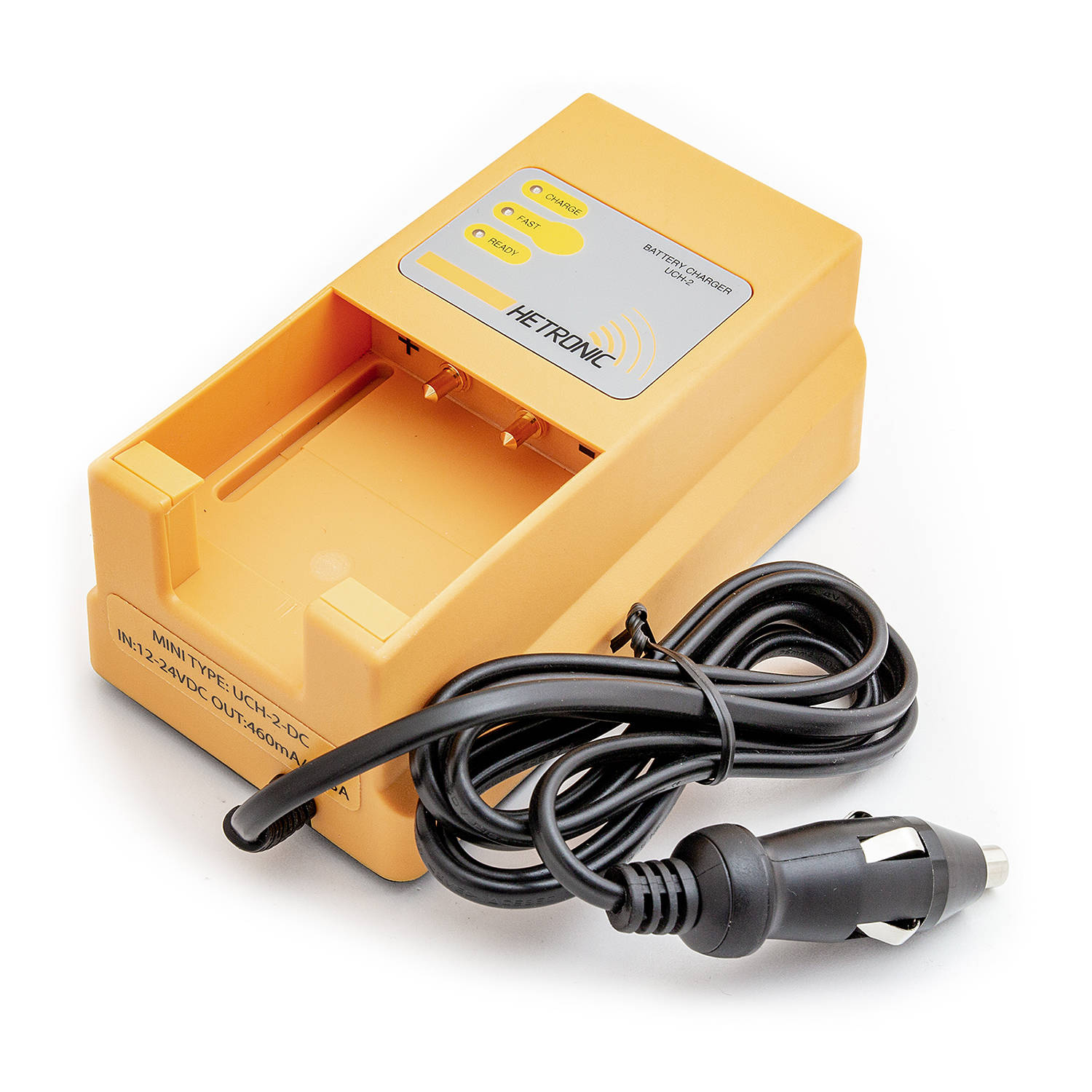 Originalus Hetronic MINI įkroviklis 68108690.B 12-24 VDC, skirtas HE900, 68300600, 68300900, 68300940, 68300990, RHE3614KG, KH550026