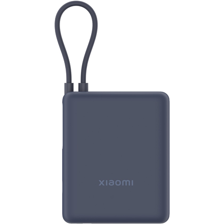 Išorinė baterija Xiaomi 33W Power Bank (Integrated Cable)  10000 mAh  USB-C  Ice Blue