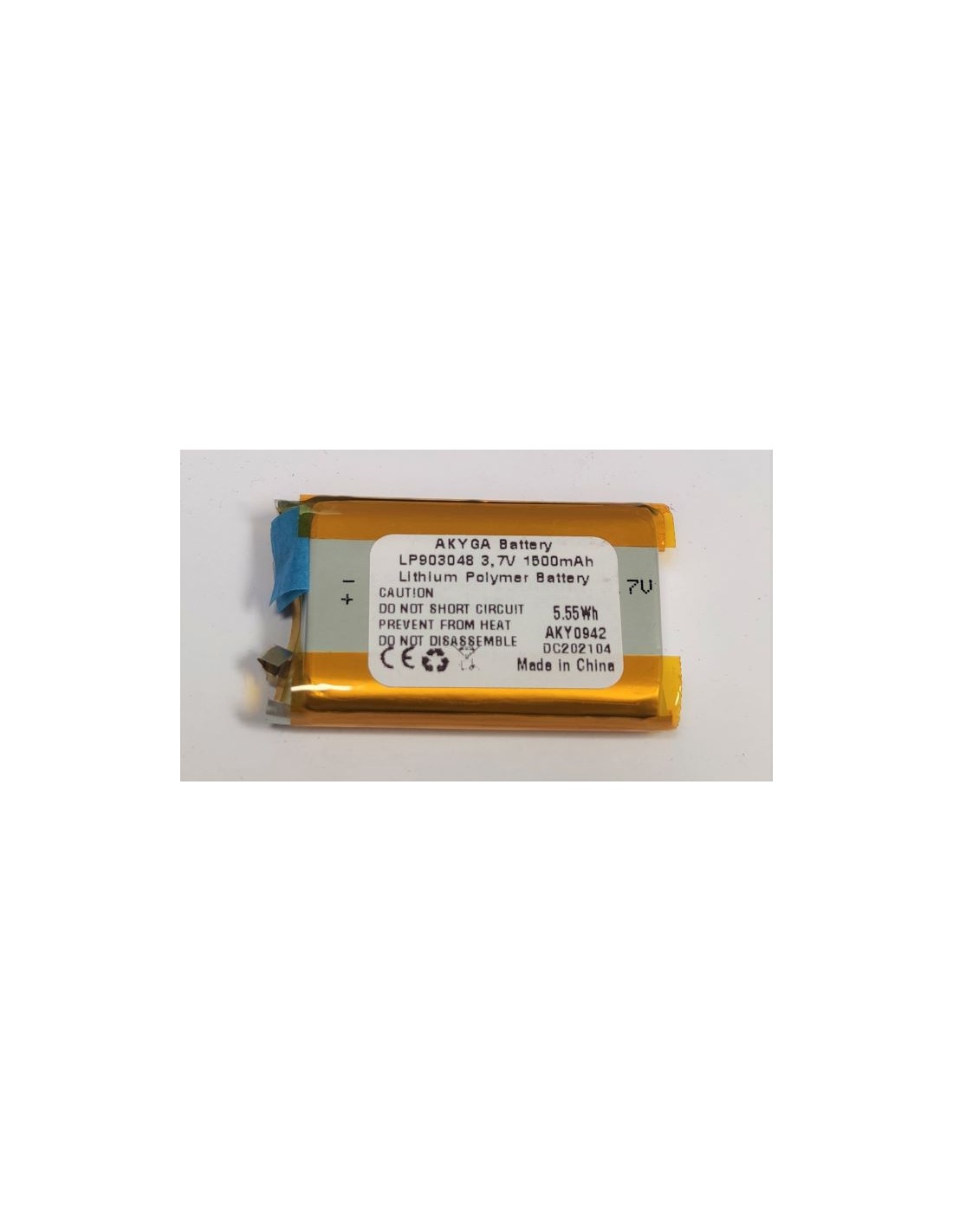 Li-polimer (903048) 1500mAh 3,7V