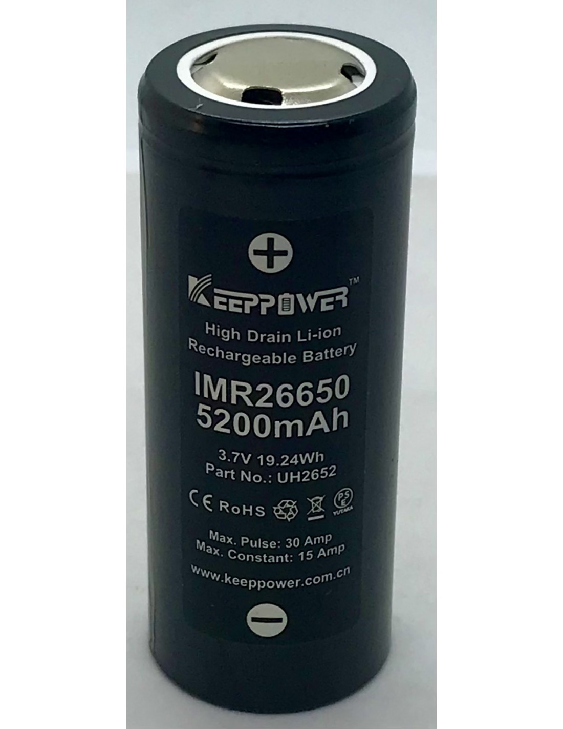 Keepower IMR26650 ličio 5200mah (UH2652)