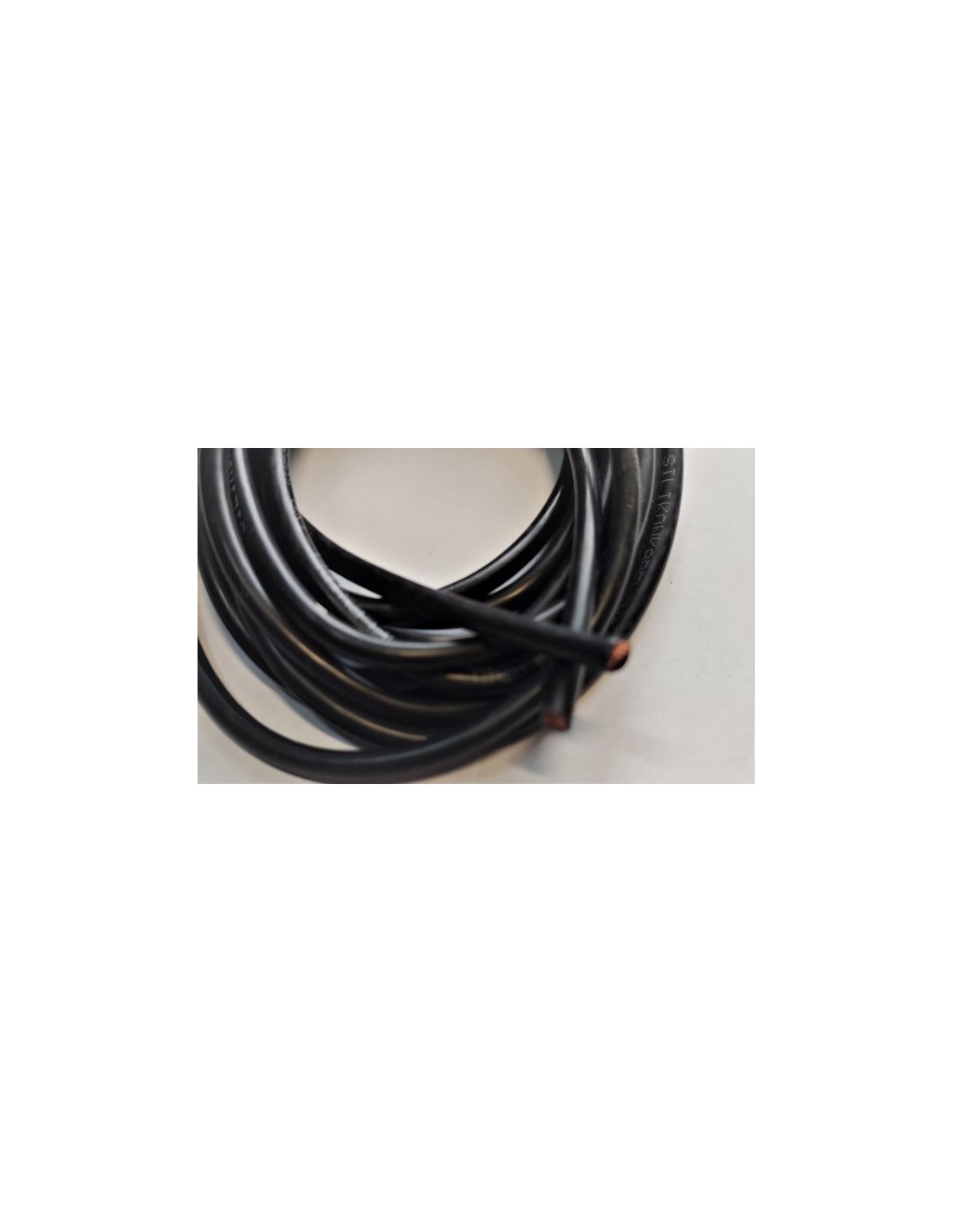 Silikoninis laidas 4,5mm 4mm² (juodas)