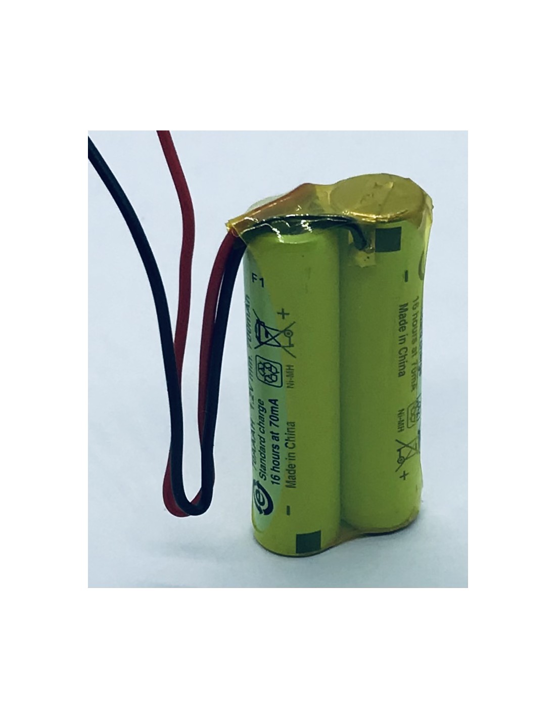Ni-Mh Akumuliatorių paketas AAA 2,4V 700mAh su laidu