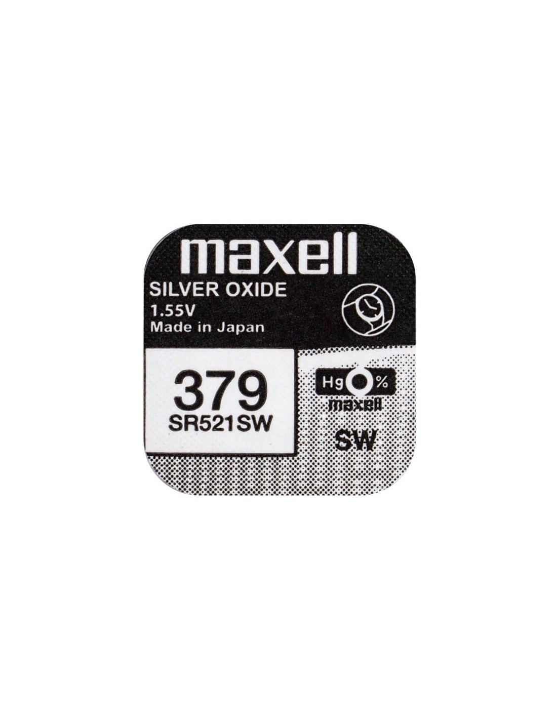Maxell baterija 379 SR521SW
