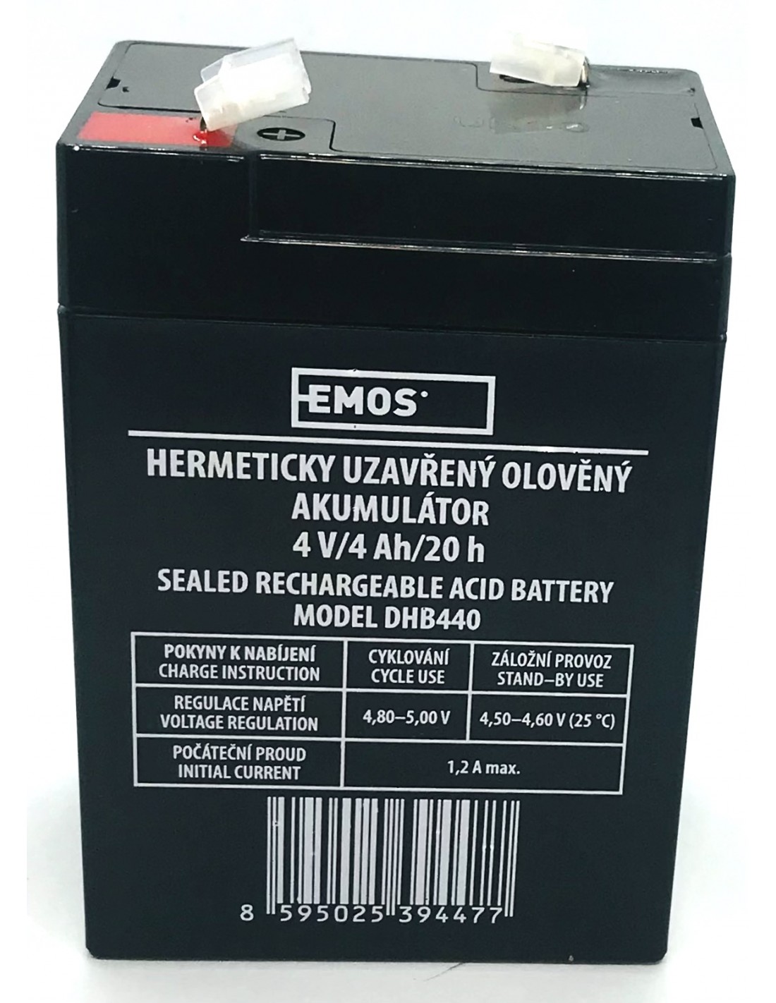 EMOS AGM akumuliatorius 4V 4Ah