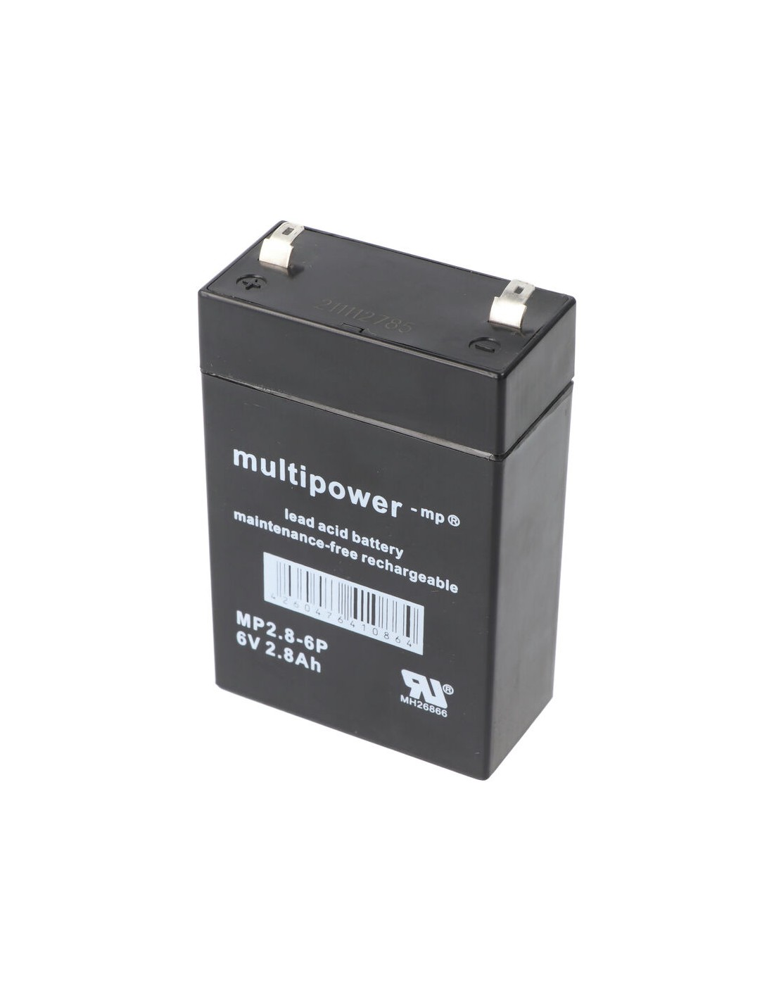 Multipower MP2,8-6P baterija 6V 2,8Ah