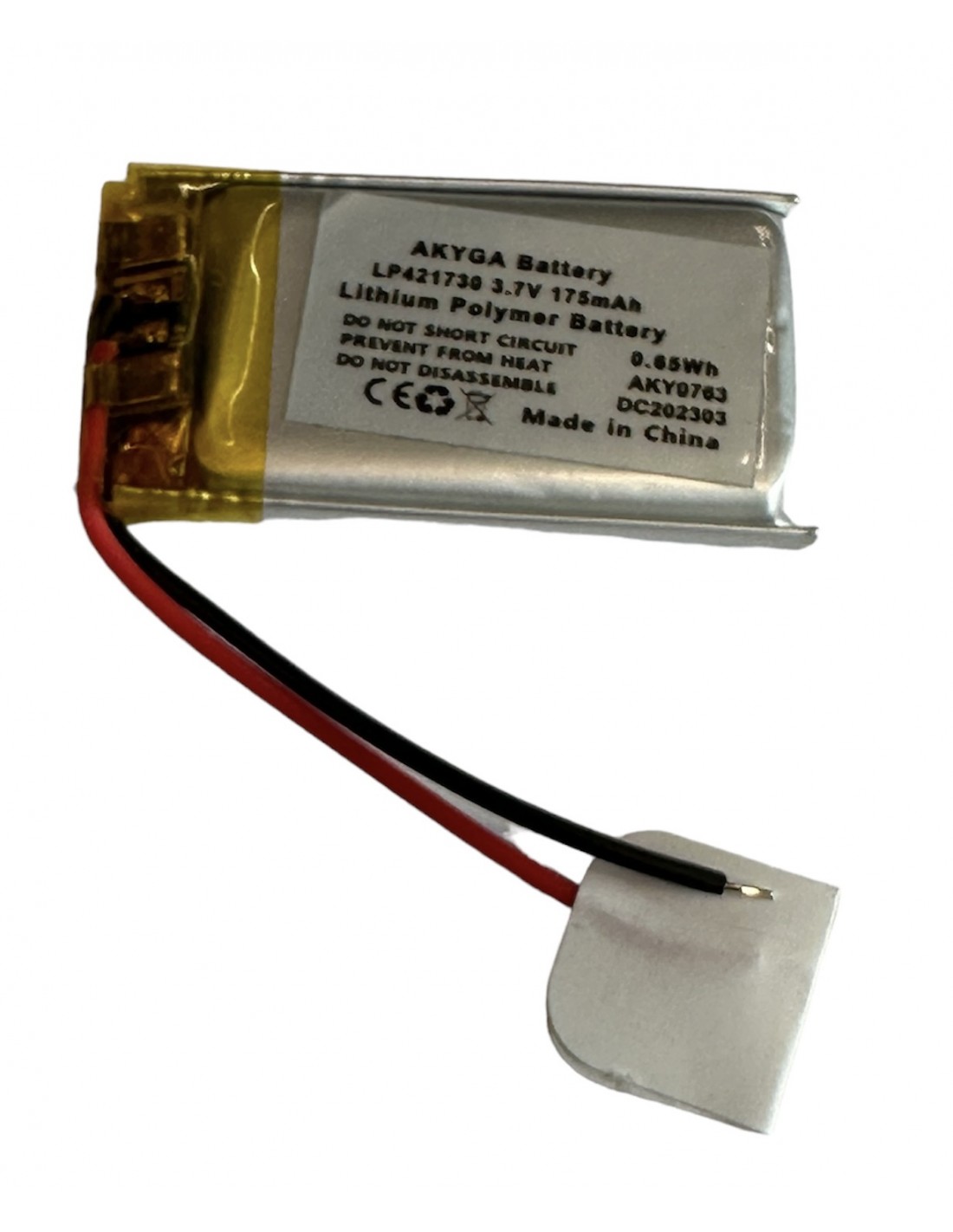 Li-polimer (421730) 175mAh