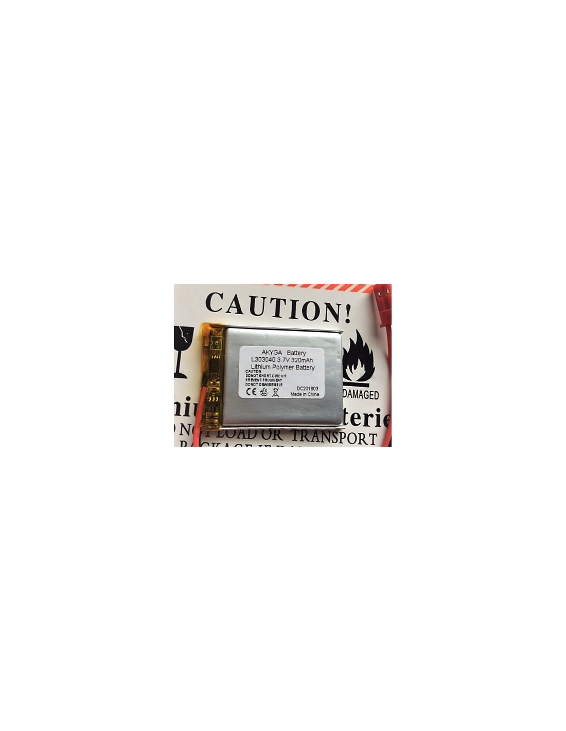 Li-polimer (303040) 320mAh 3,7V