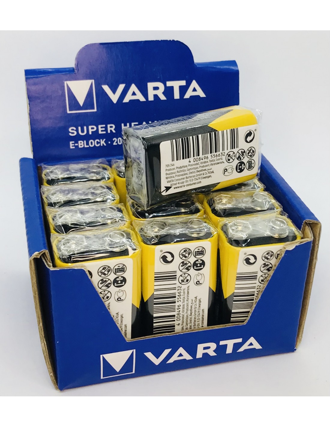 Varta  baterija Super Heavy Duty 2022 (dėžutė)