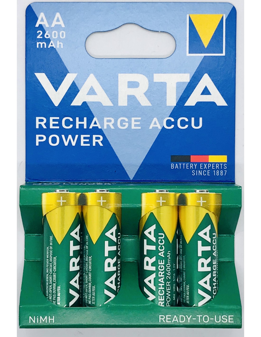 Varta Power Accu AA 5716 2600mAh (4vnt)