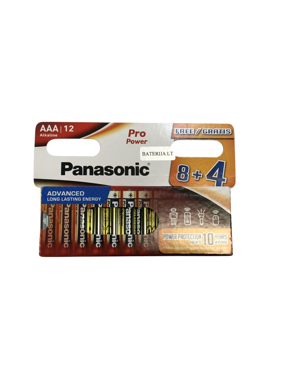 Panasonic baterija PRO Power LR3  (12vnt)