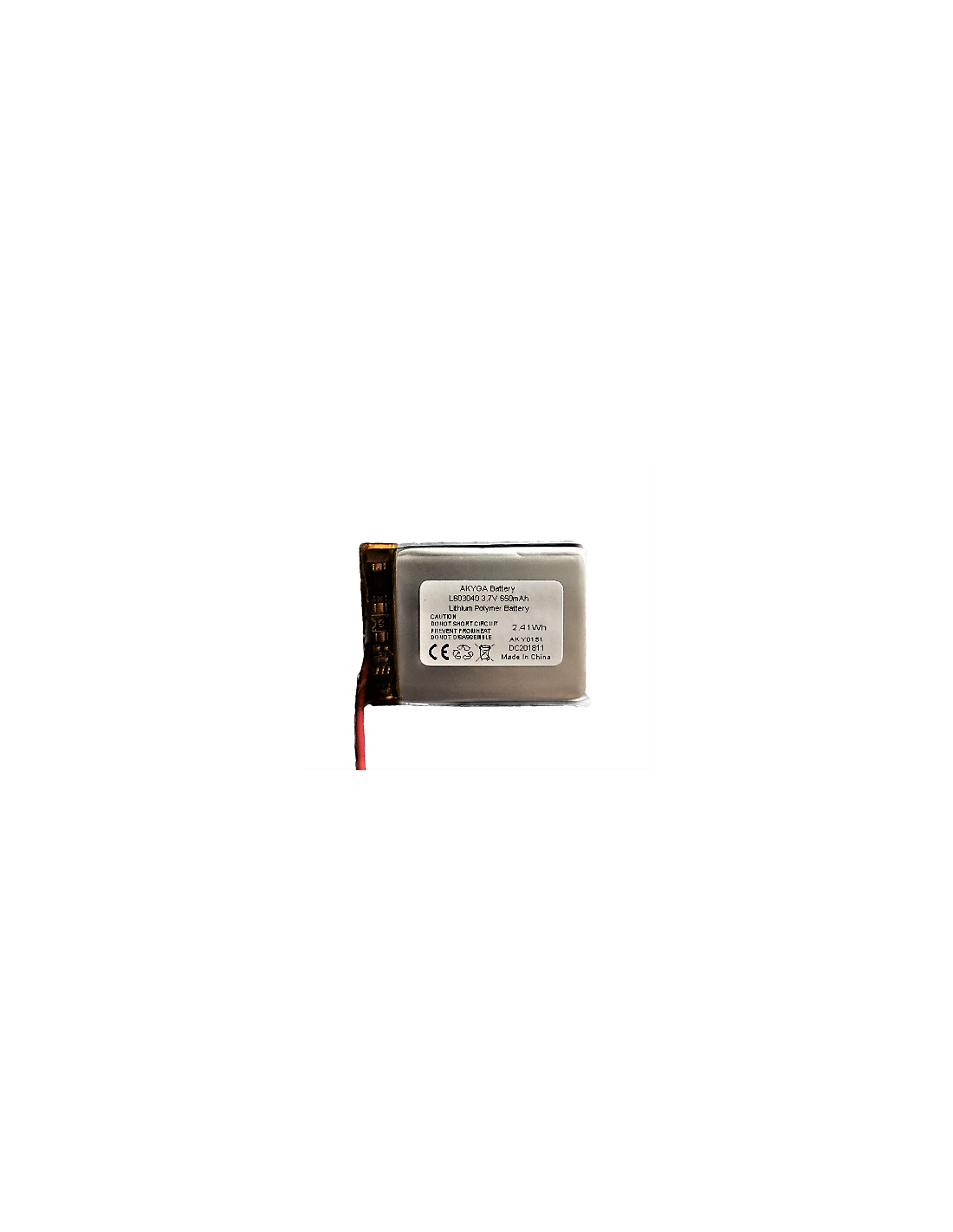 Ličio - polimero (603040) 650mAh